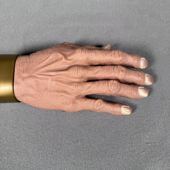 Vintage 1999 Take One Animated Moving Hand Prop Halloween Decor L.J. Liff 9" Toy - Picture 3 of 12